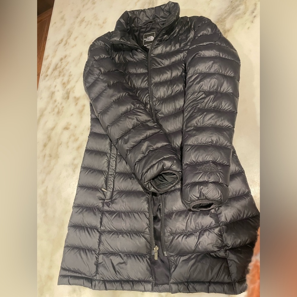 Womens The North Face 3-in-1 down jacket with parka